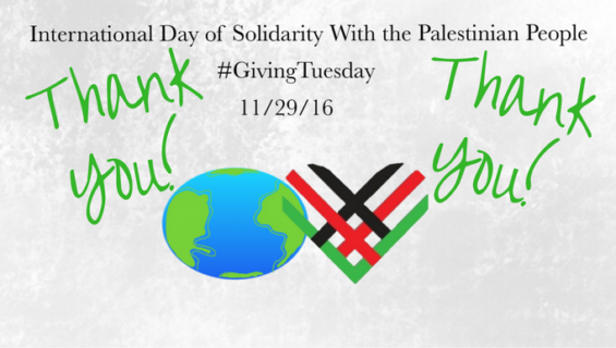 Thank you for supporting RCF Gaza Projects on #GivingTuesday!